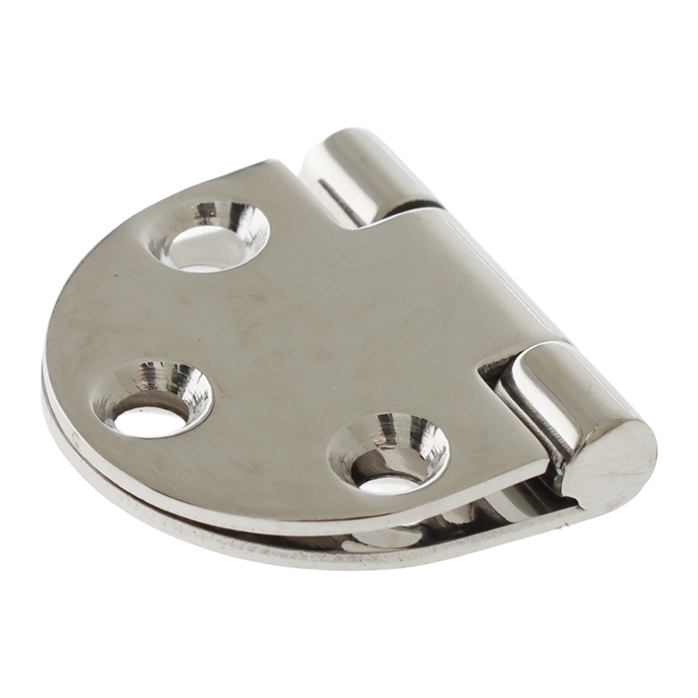 Sinox 316 Polished Stainless Steel Flush Door Hinge 48x30x2mm