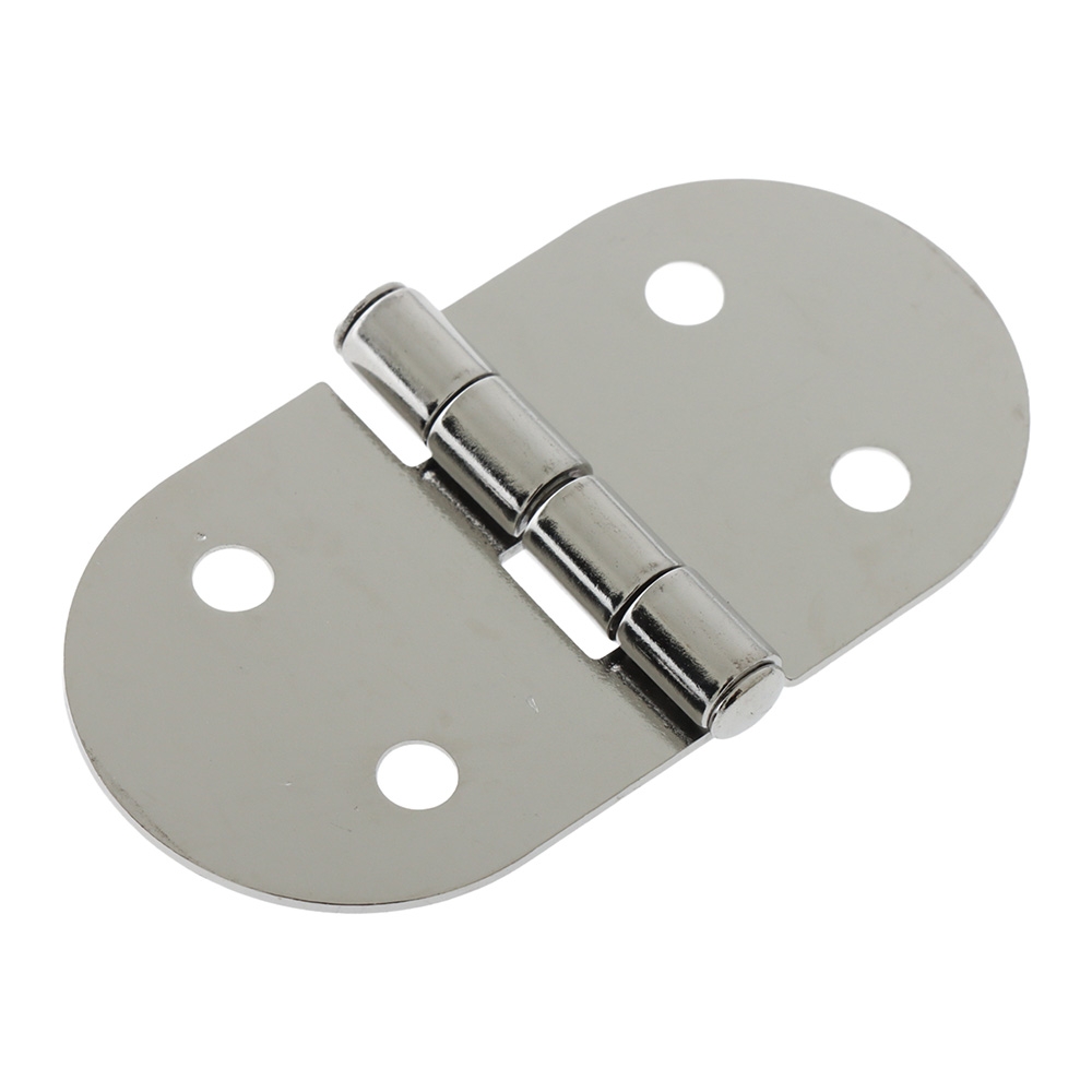 Sinox 304 Polished Stainless Steel Flush Door Hinge 75x40mm