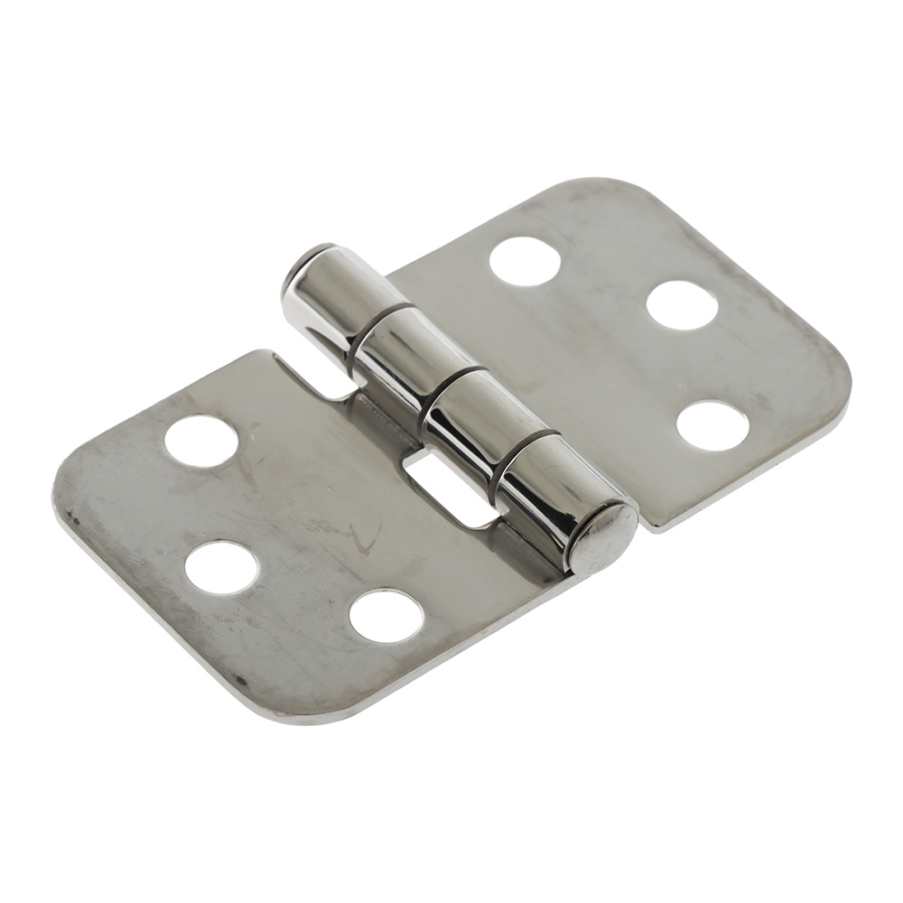 Sinox 316 Polished Stainless Steel Flush Door Hinge 70x40x2mm