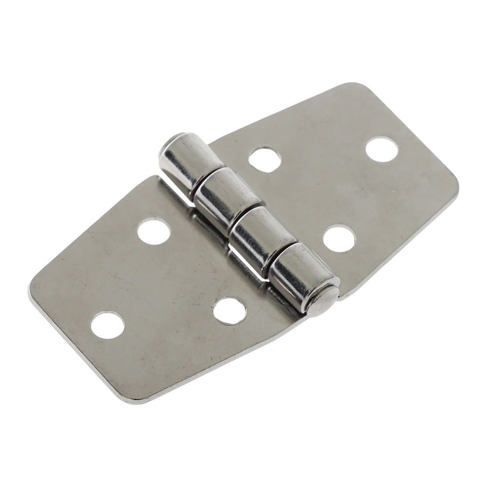 Sinox 304 Polished Stainless Steel Flush Door Hinge 75 x 40mm