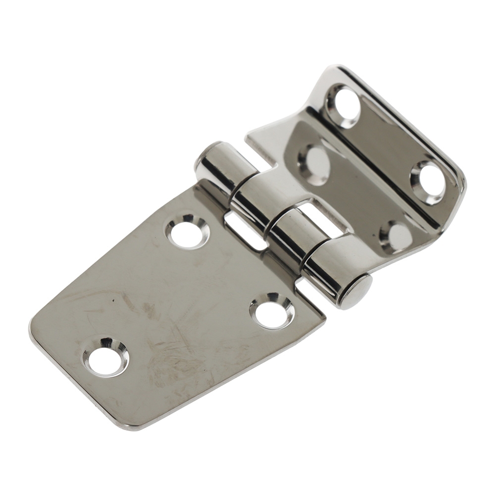 Sinox 316 Polished Stainless Steel Offset Door Hinge 72x36.5mm