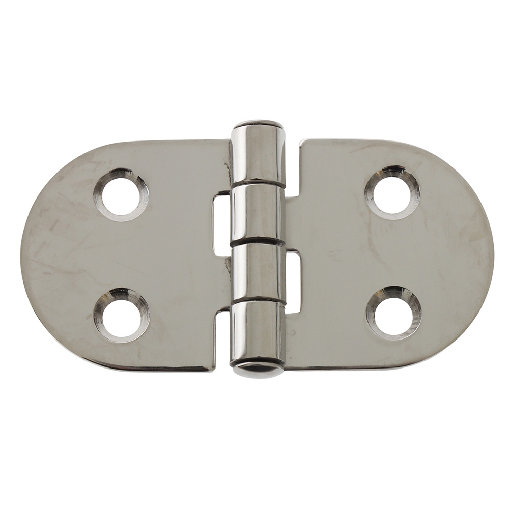 Sinox 316 Polished Stainless Steel Marine Door Hinge 74 x 38 x 2 mm