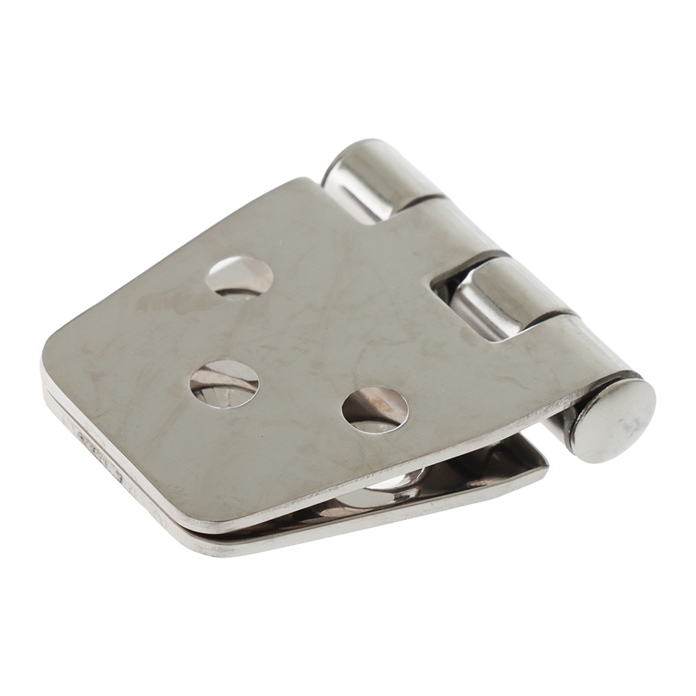 Sinox 316 Polished Stainless Steel Marine Door Hinge 76 x 37 x 2 mm