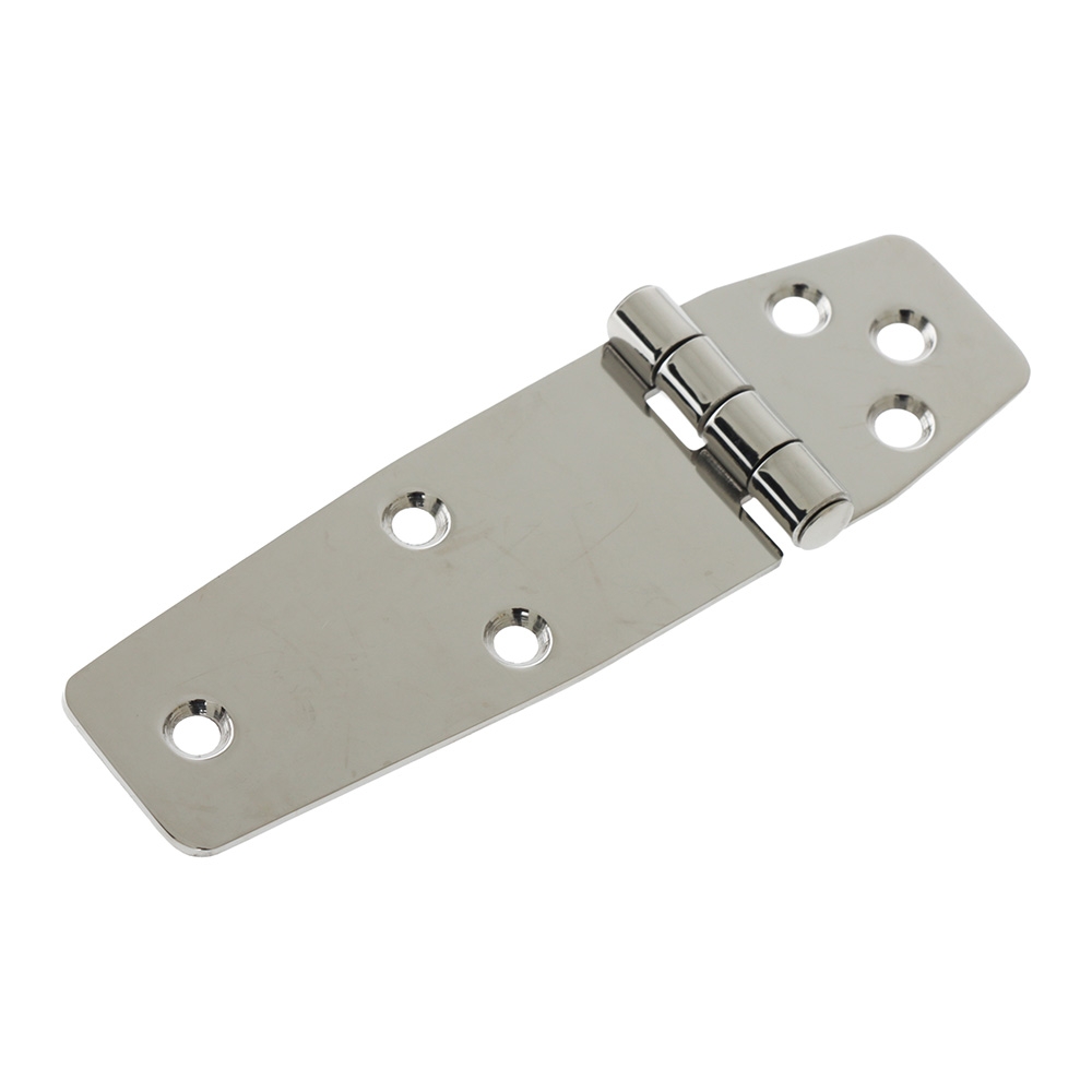 Sinox 316 Polished Stainless Steel Marine Door Hinge 125 x 40 x 2 mm