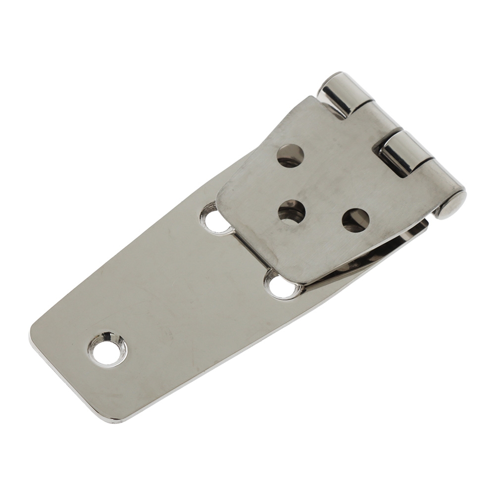 Sinox 316 Polished Stainless Steel Marine Door Hinge 125 x 40 x 2 mm