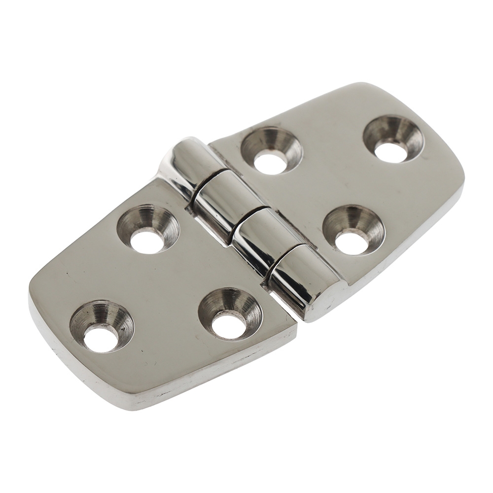 Sinox 316 Polished Stainless Steel Marine Door Hinge S9222 76 x 38 x 5 3/3 mm