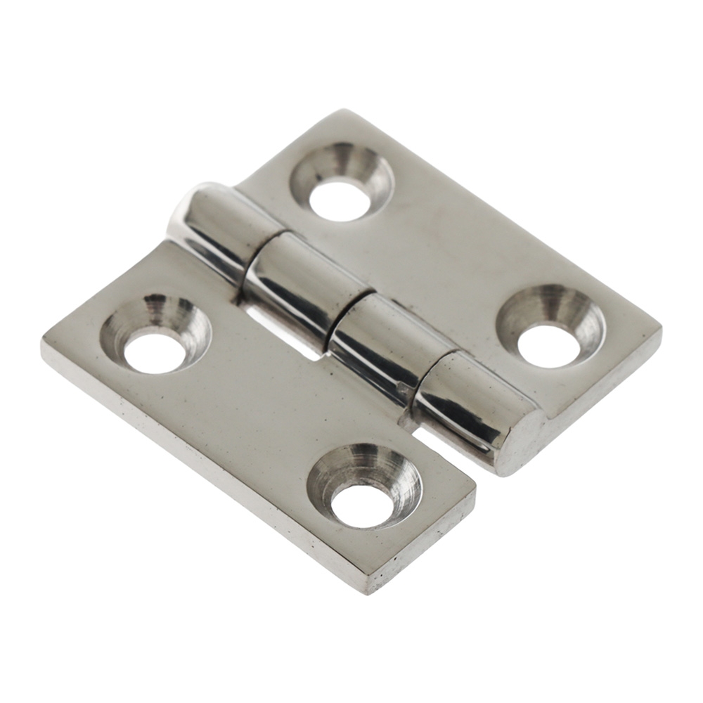 Sinox 316 Polished Stainless Steel Marine Door Hinge S9224 38 x 38 x 4 2/2 mm