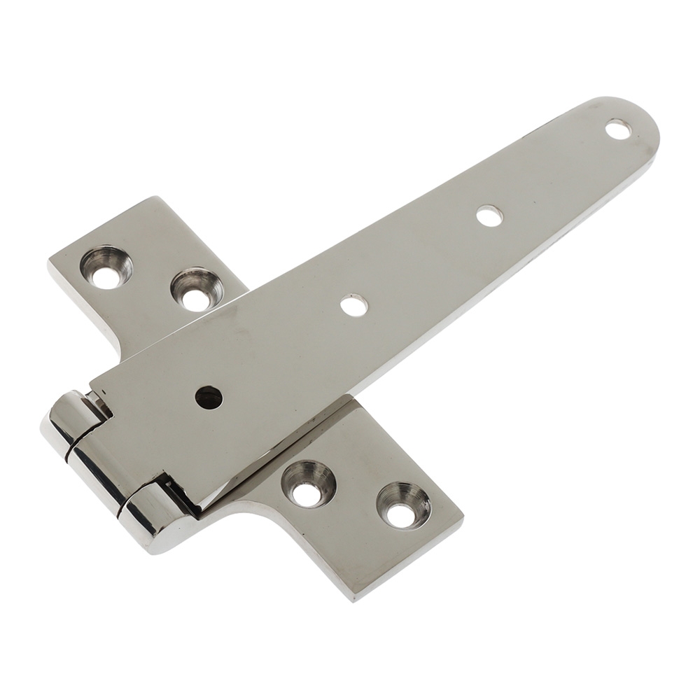Sinox S9226 316 Polished Stainless Steel Marine Tee Hinge 98 x 196 x 5.5 mm