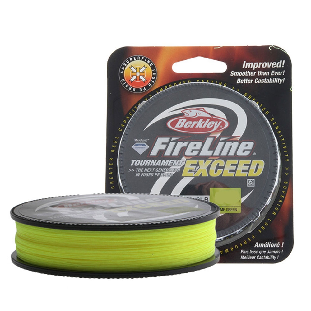 Berkley FireLine Exceed Braid Flame Green 135m 14kg 0.30mm