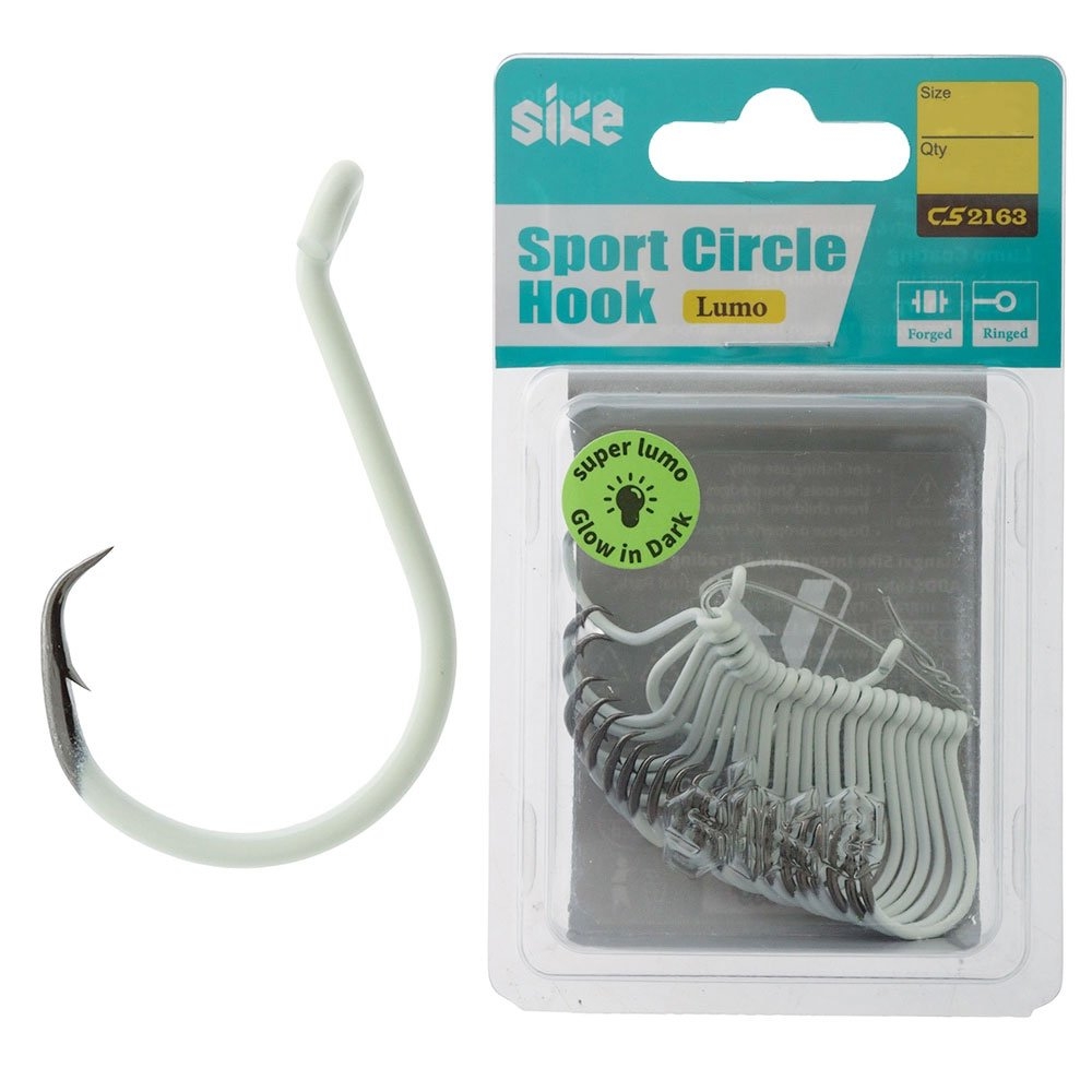 Sike CS2163 Super Lumo Sport Circle Hooks Bulk Pack