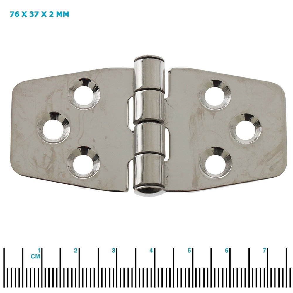 Sinox 316 Polished Stainless Steel Marine Door Hinge