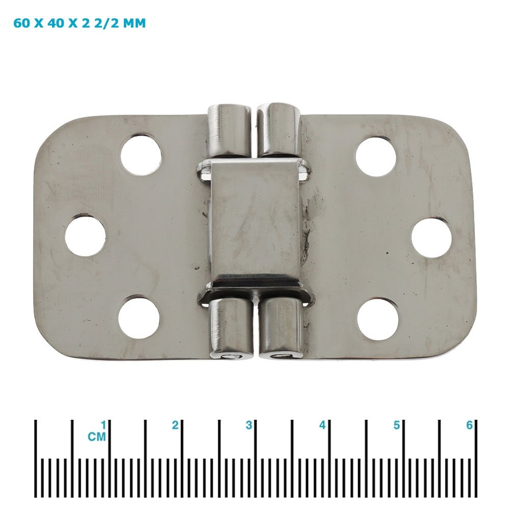 Sinox 316 Polished Stainless Steel Marine Door Hinge