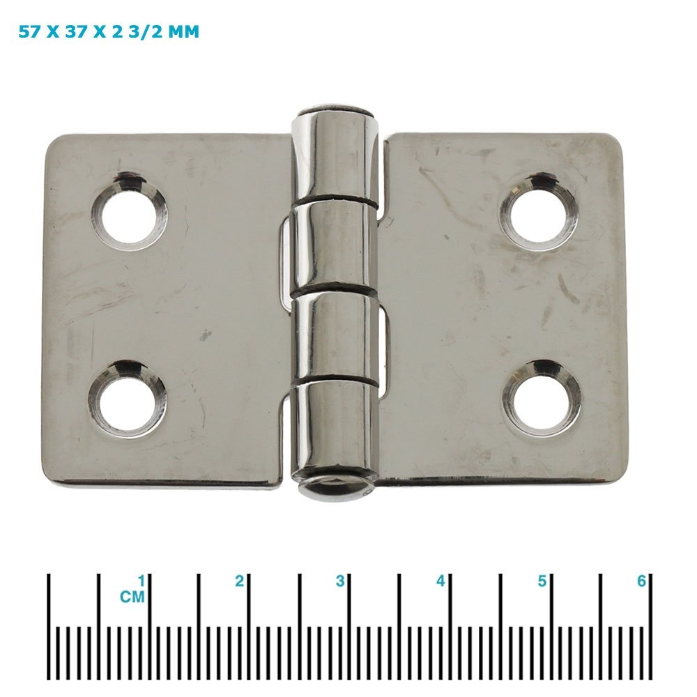 Sinox 316 Polished Stainless Steel Marine Door Hinge