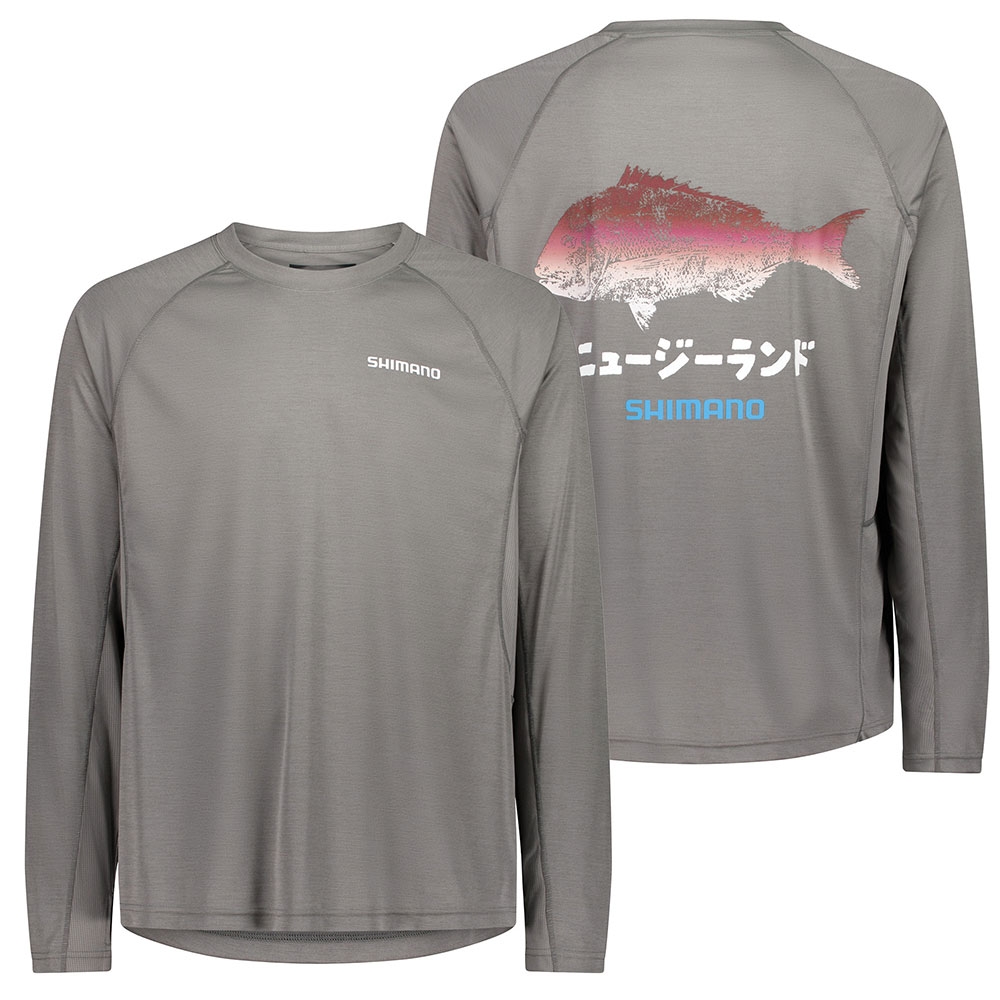 Shimano Gyotaku Tech Quick-Dry UPF50 Long Sleeve Shirt