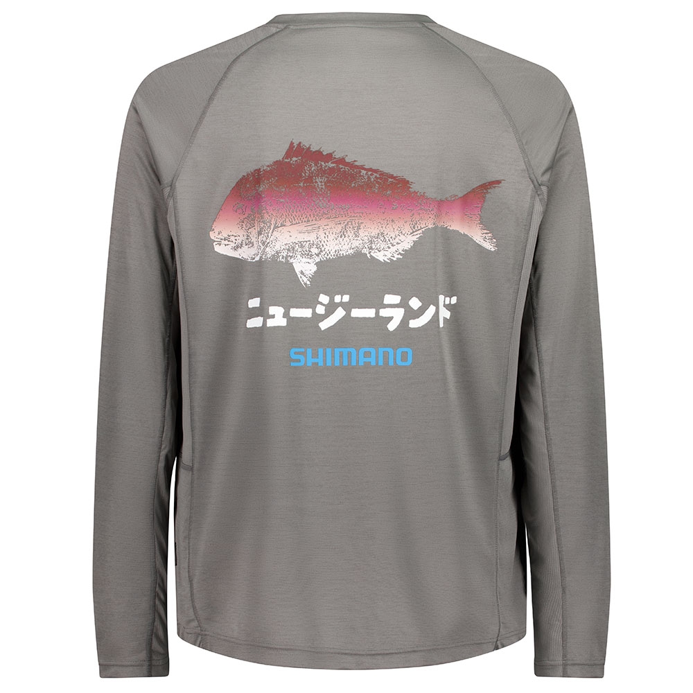 Shimano Gyotaku Tech Quick-Dry UPF50 Long Sleeve Shirt