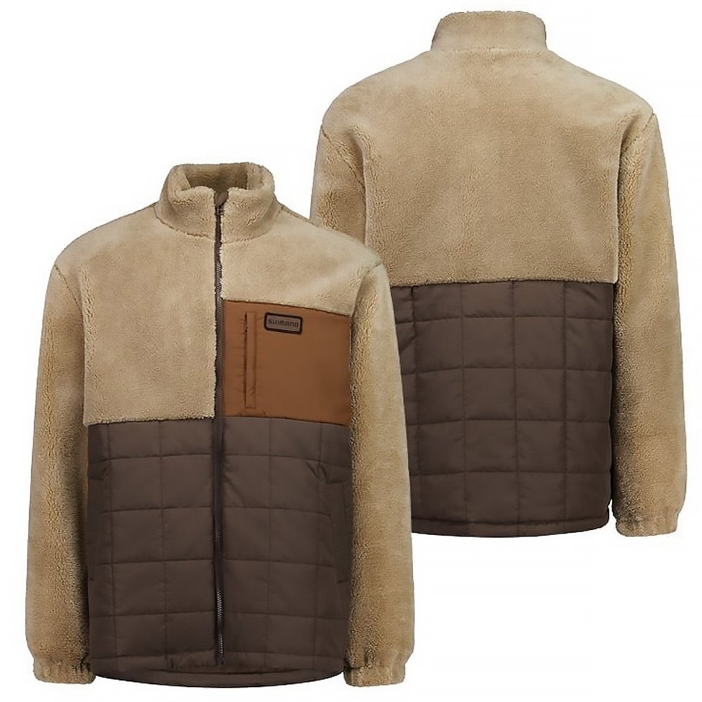 Shimano Coastal Mens Fleece Sherpa Jacket