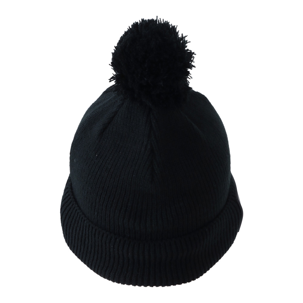 Shimano Black Stealth Pompom Beanie