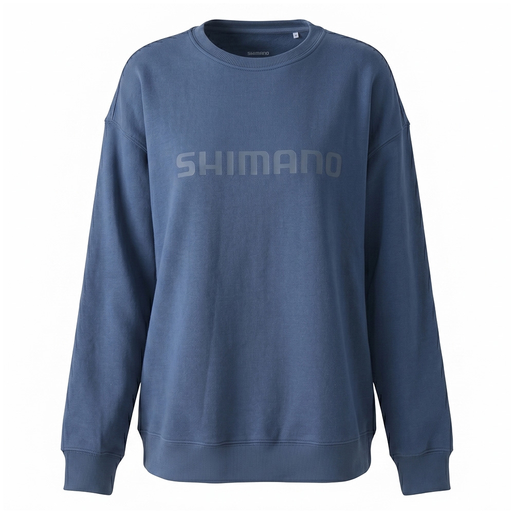 Shimano Ocean Blues Womens Crew Long Sleeve Shirt