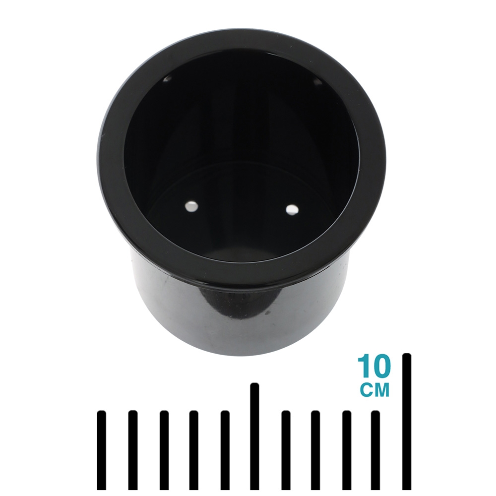 Recessed Drink Holder Black