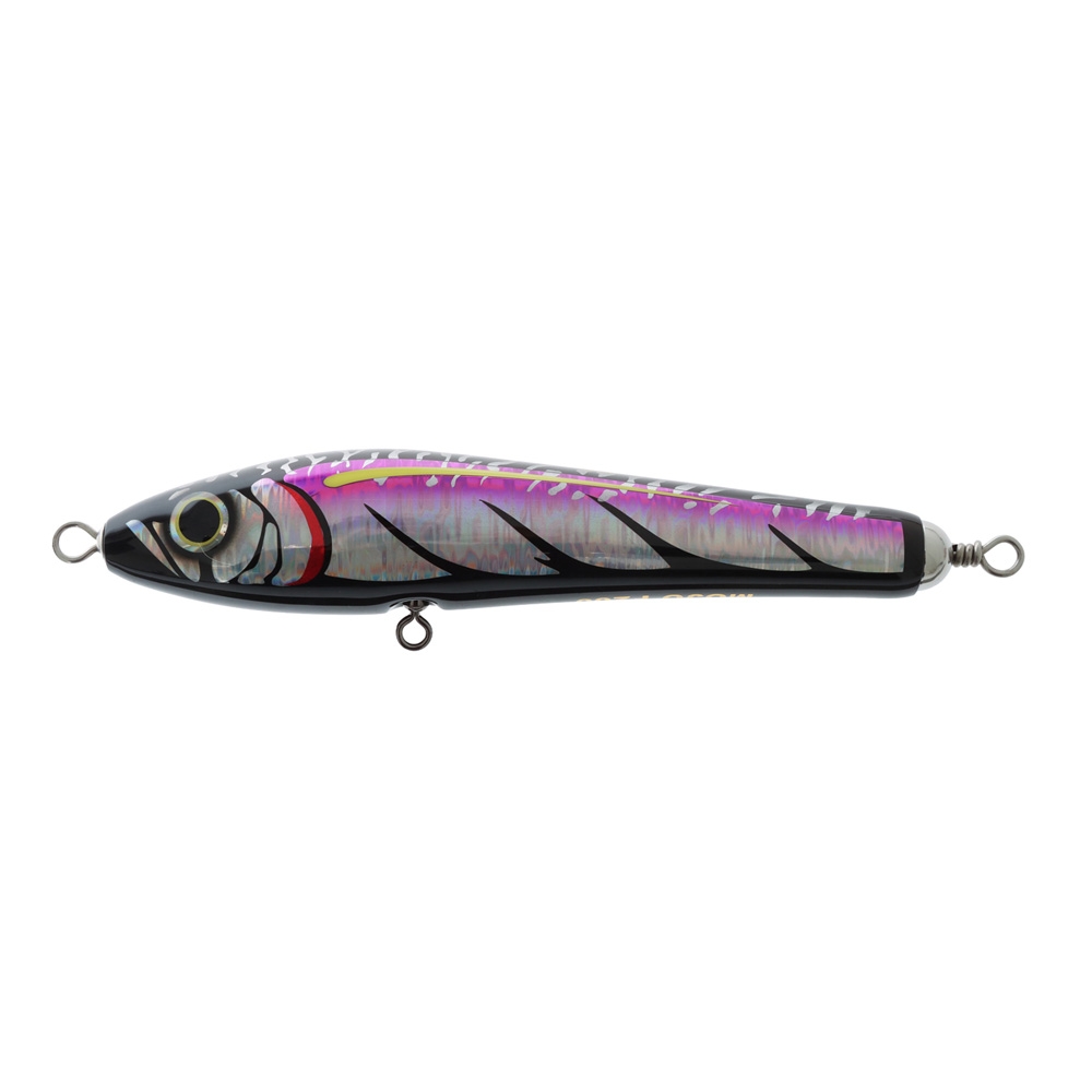 Catch Mojo F200 Handmade Floating Stickbait Lure 200mm Black Mack