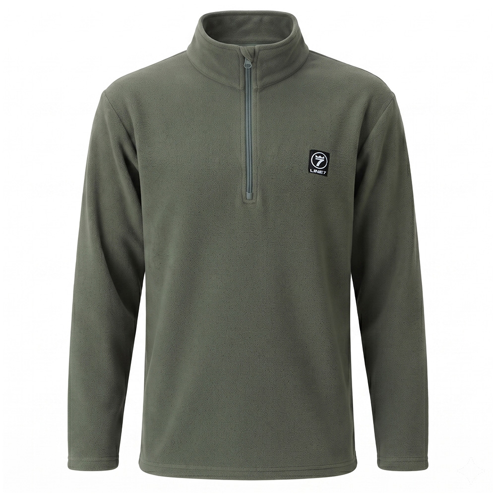 Line 7 High Collar Fleece Quarter Zip Mens Jersey 220gsm