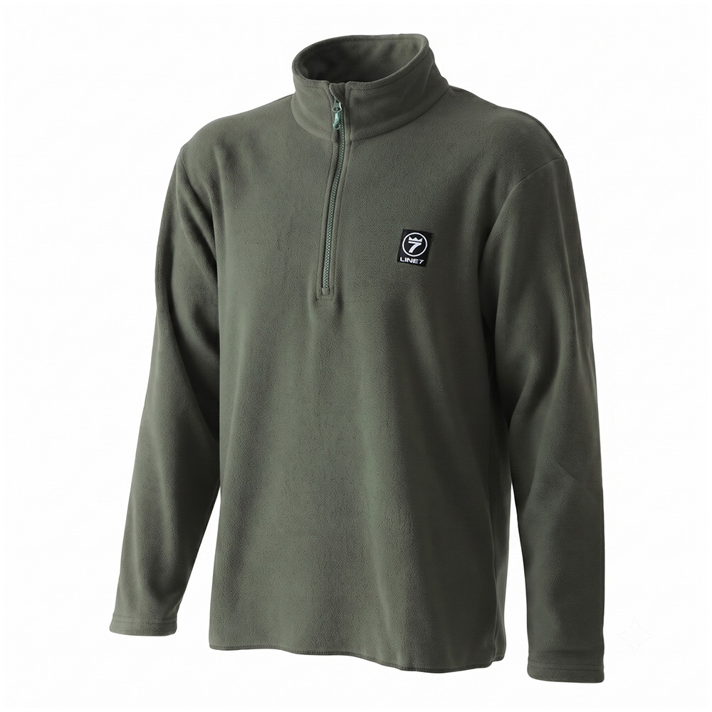 Line 7 High Collar Fleece Quarter Zip Mens Jersey 220gsm