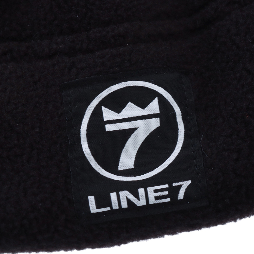 Line 7 Fleece Beanie 220gsm Black