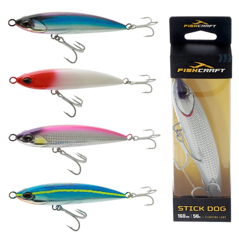 Fishcraft Stick Dog Floating Stickbait 160mm 56g 