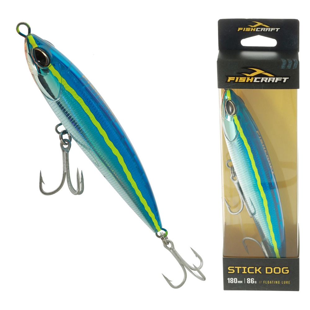 Fishcraft Stick Dog Floating Stickbait 180mm 80g Fusi