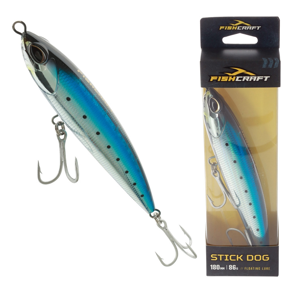 Fishcraft Stick Dog Floating Stickbait 180mm 80g Pilchard
