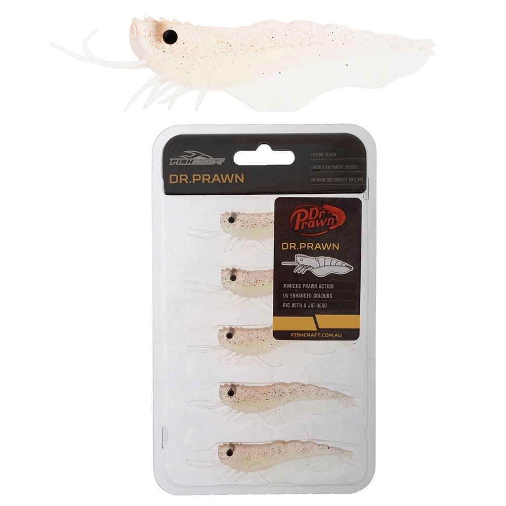 Fishcraft Dr Prawn Unrigged Softbait Gummy Bear