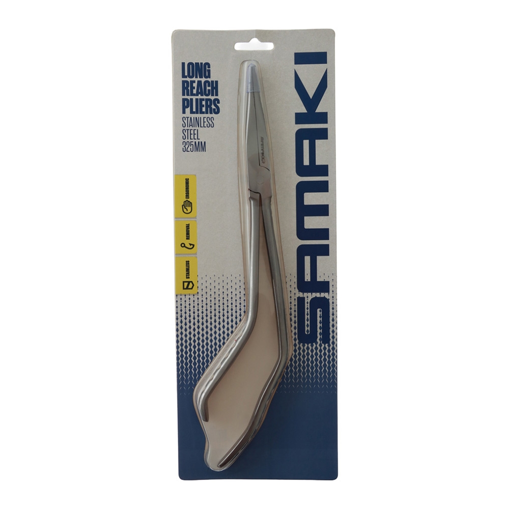 Samaki Stainless Steel Longreach Fishing Pliers 325mm