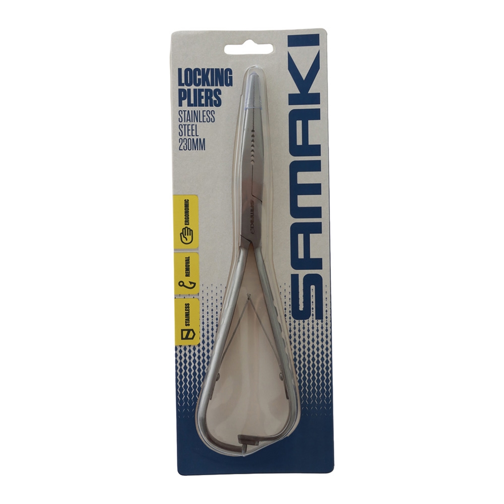 Samaki Stainless Steel Locking Fishing Pliers 230mm