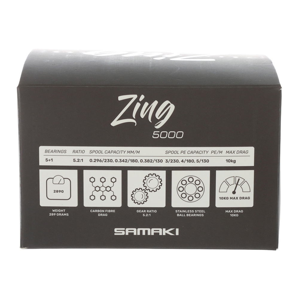 Samaki Zing Spin 5000 Spinning Reel