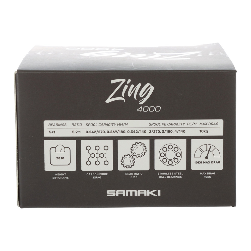 Samaki Zing Spin 4000 Spinning Reel