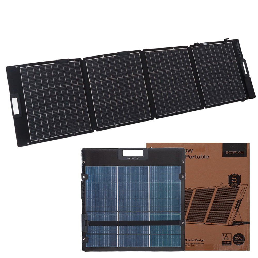 EcoFlow Bifacial Lightweight Portable Solar Panel 220W