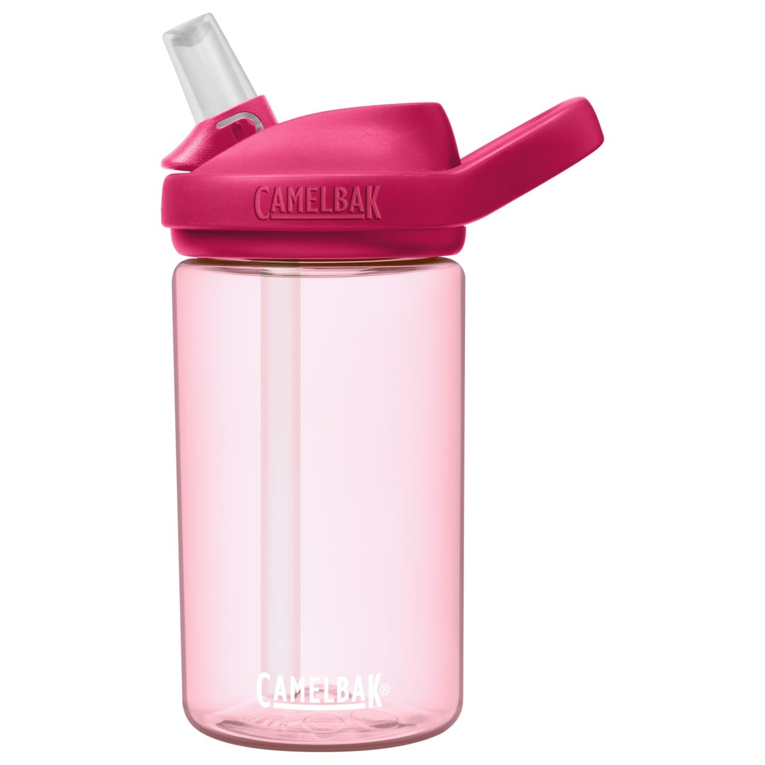CamelBak Eddy+ Kids Tritan Renew Water Bottle 400ml Grapefruit