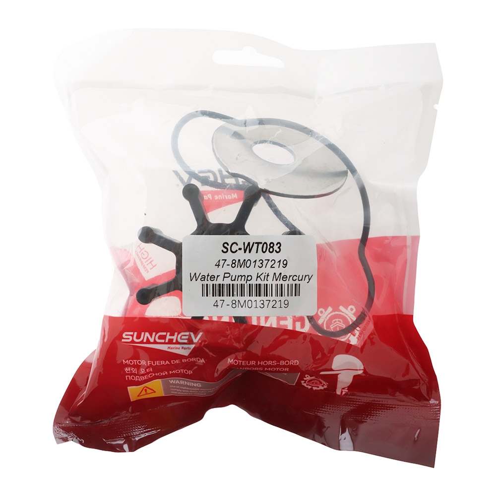SUNCHEV 47-8M0137219 Water Pump Repair Kit for MerCruiser 4.3L-8.2L V6 & V8 Engines
