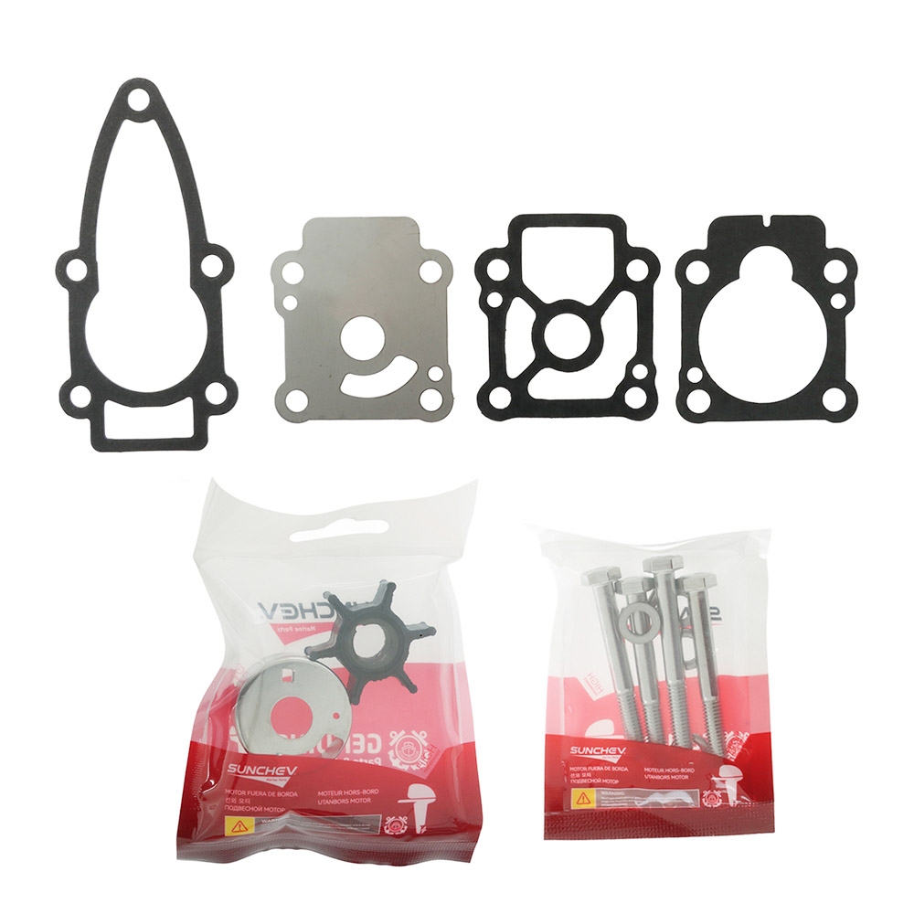 SUNCHEV 47-803748K01 Water Pump Repair Kit for Mercury / Mariner Outboards 8HP-9.9HP