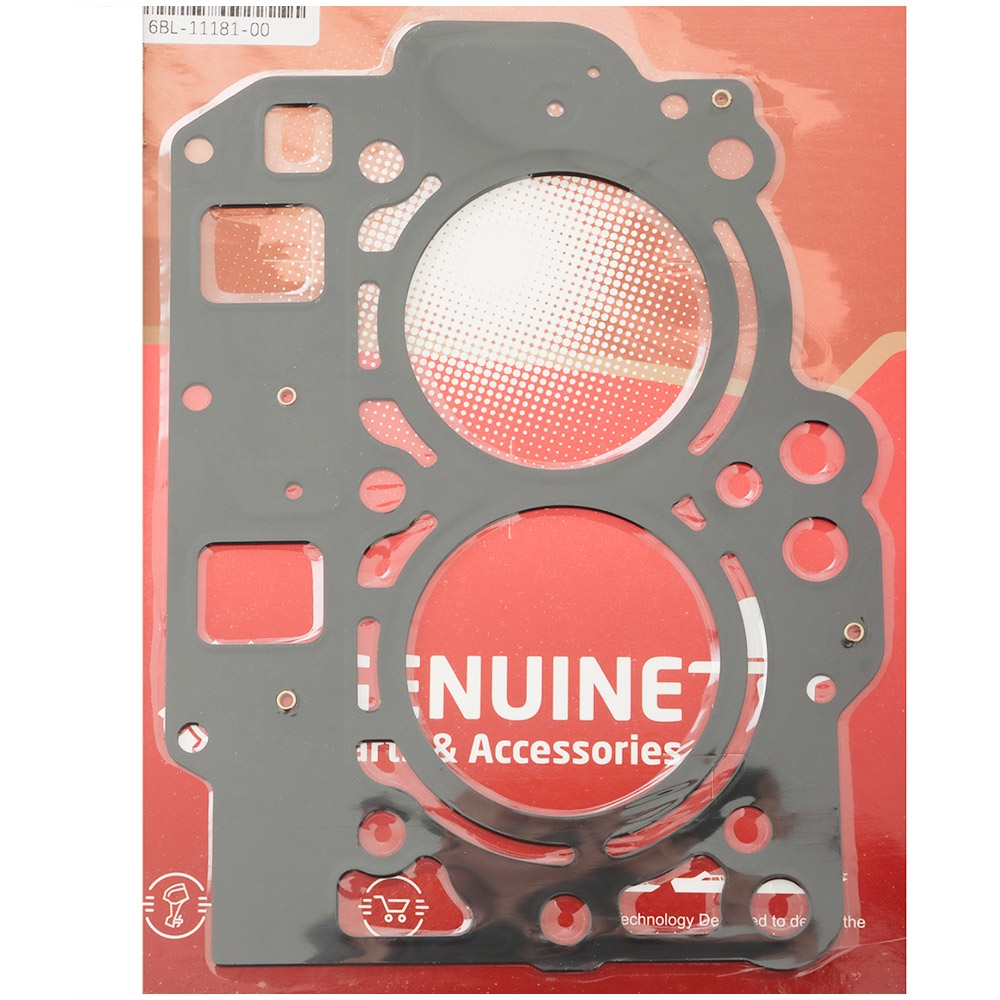 SUNCHEV 6BL-11181-00-00 Cylinder Head Gasket for Yamaha Outboards 25HP