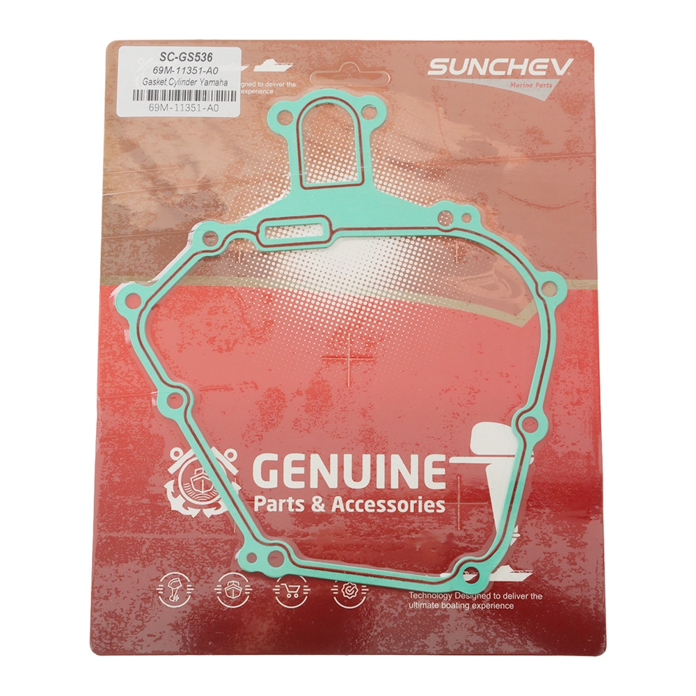 SUNCHEV Outboard Cylinder Base Gasket 69M-11351-A0-00 for Yamaha F2.5HP