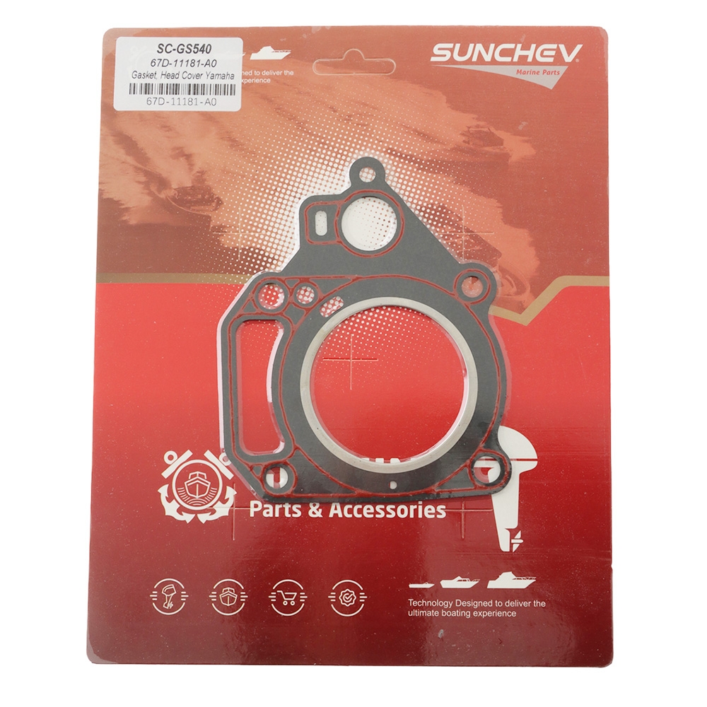 SUNCHEV Outboard Cylinder Head Gasket 67D-11181-A0-00 for Yamaha F4HP