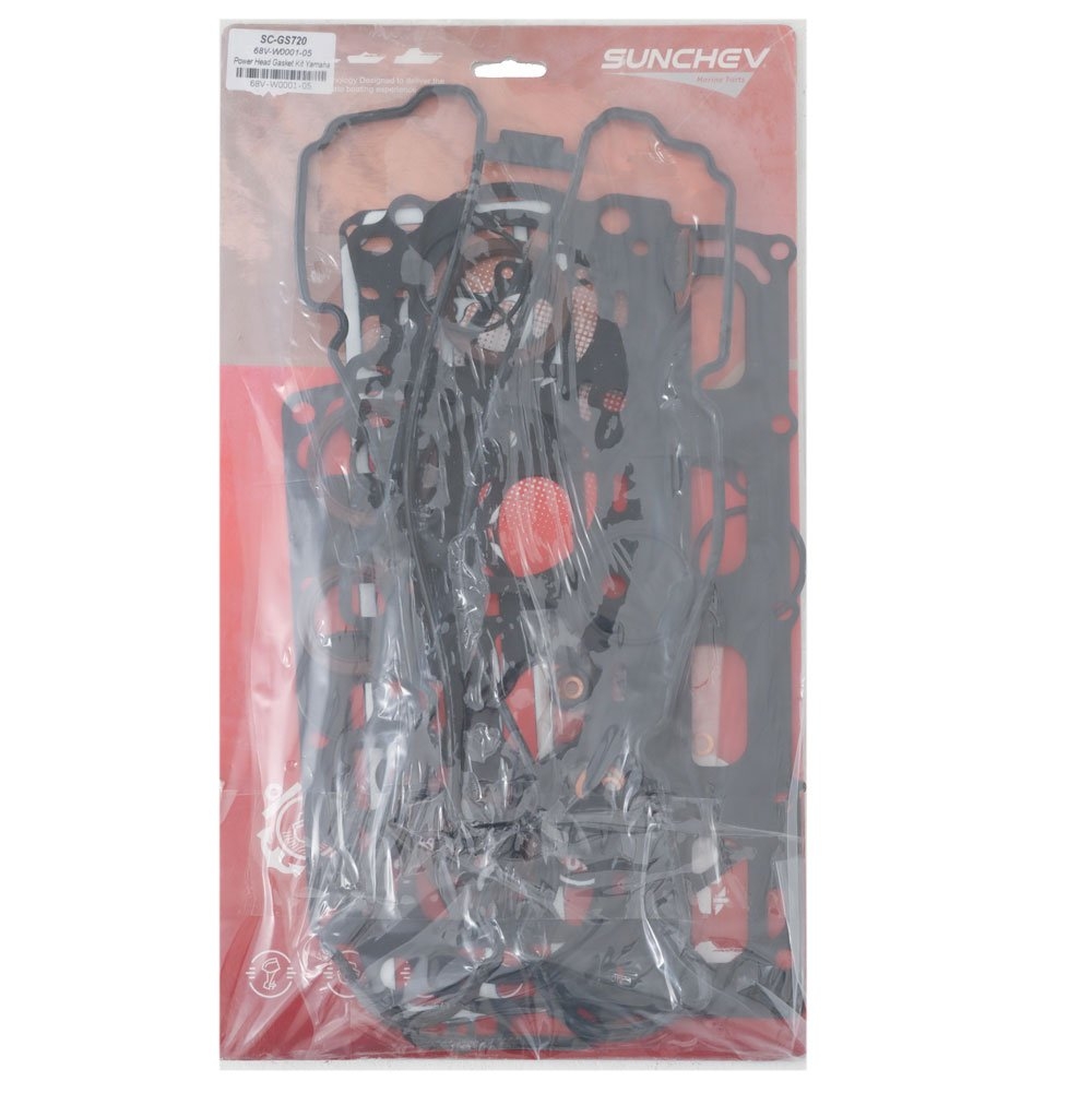 SUNCHEV 68V-W0001-05 Powerhead Gasket Set for Yamaha Outboards 4-Stroke 75HP to 115HP