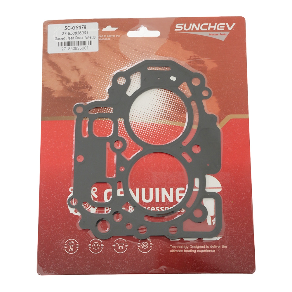 SUNCHEV 27-850836001 Cylinder Head Gasket for Mercury Outboards 8 to 9.9HP
