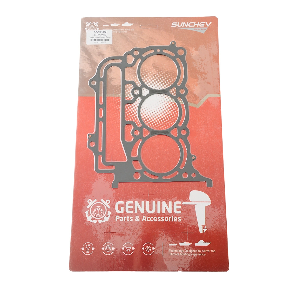 SUNCHEV 11141-87J02 Cylinder Head Gasket for Suzuki Outboards DF40 and DF50