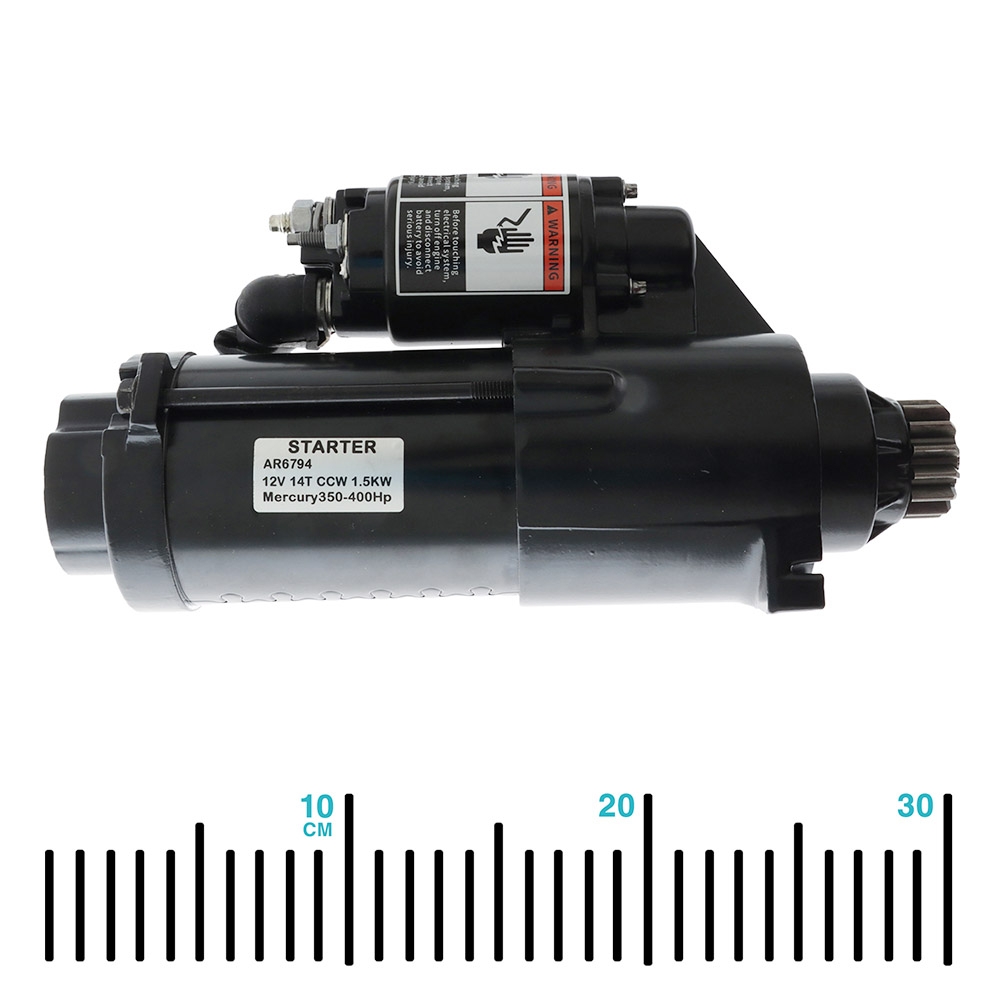 SUNCHEV 50-853329T Starter Motor for Mercury/Mariner Outboards 2-Stroke 75HP to 300HP
