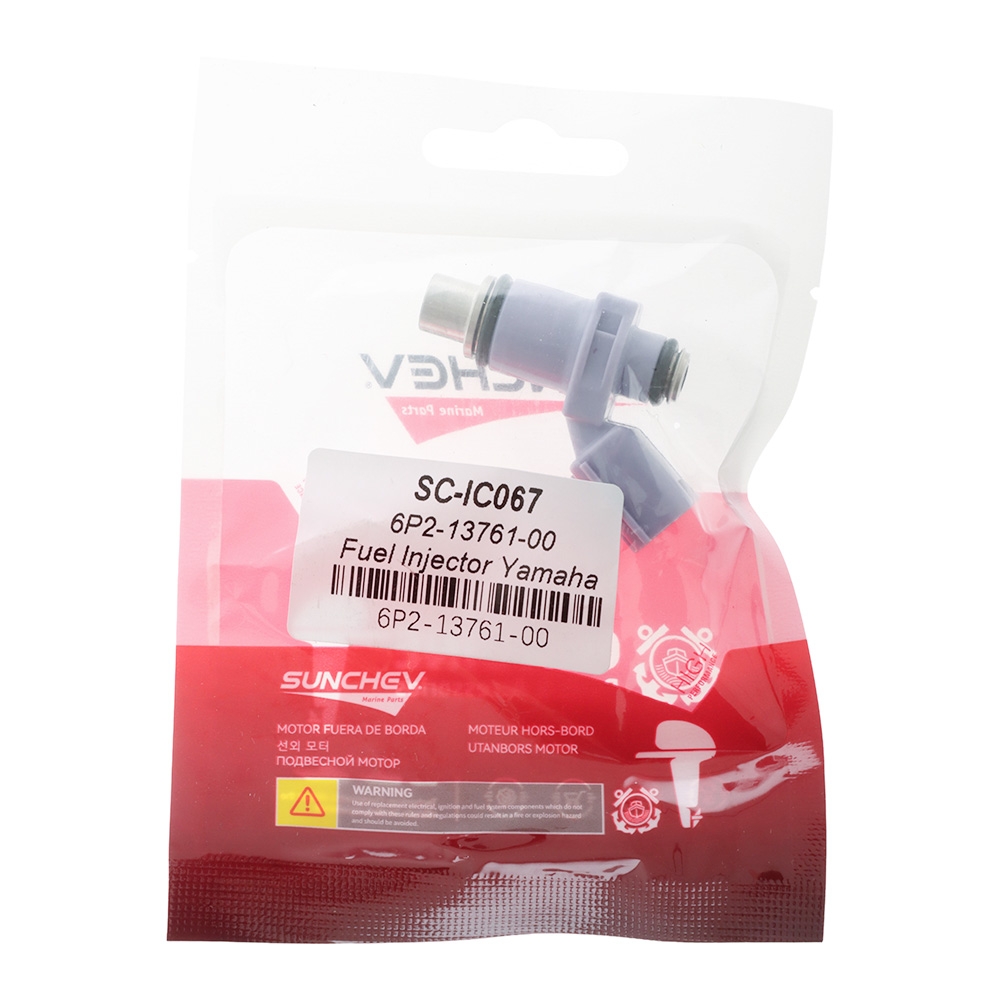 SUNCHEV 6P2-13761-00-00 Yamaha Fuel Injector - 4-Stroke Outboard Engines 225-250HP