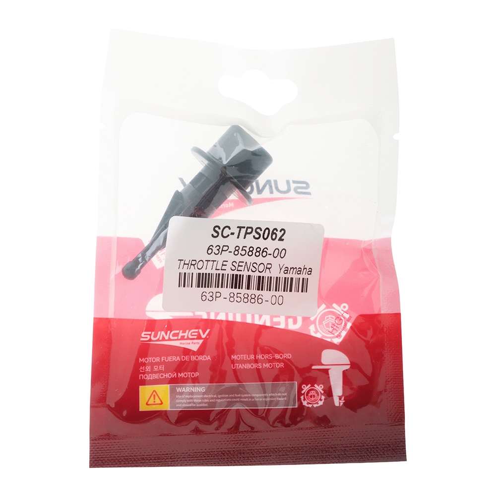 SUNCHEV 63P-85886-00 Yamaha Air Temperature Sensor - F150HP to F350HP Outboards