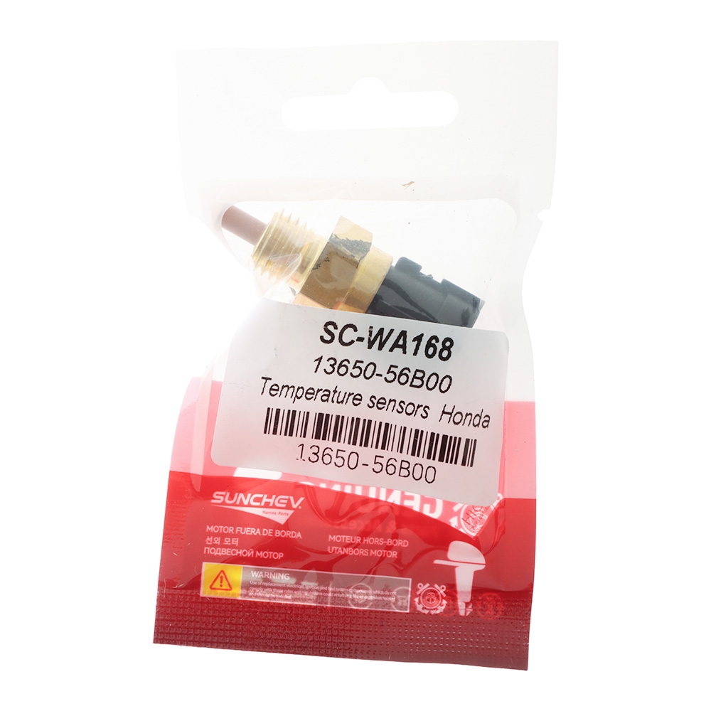 SUNCHEV 65L-85886-00 Yamaha Temperature Sender - V6 OX66 and VMAX Engine Fitment 150-300HP