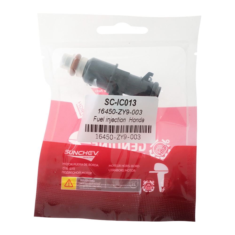 SUNCHEV 16450-ZY9-003 Honda Fuel Injector - BF75/BF90 4-Stroke Engines 2007 and Later